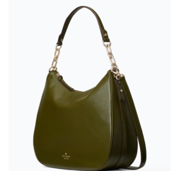Kate Spade Forest Green Hobo Bag - Picture 4 of 10